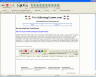 My Addicting Online Puzzle Games Net screenshot